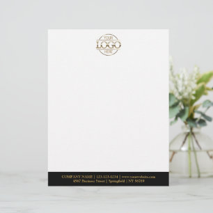 Modern Custom Company Business Logo Branding Letterhead