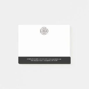 Modern Custom Company Business Logo Promotional Post-it Notes