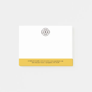 Modern Custom Company Business Logo Promotional Post-it Notes