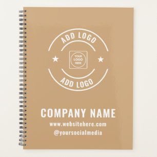 Modern Custom Company Logo Branding Planner