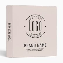 Modern custom company logo business branded