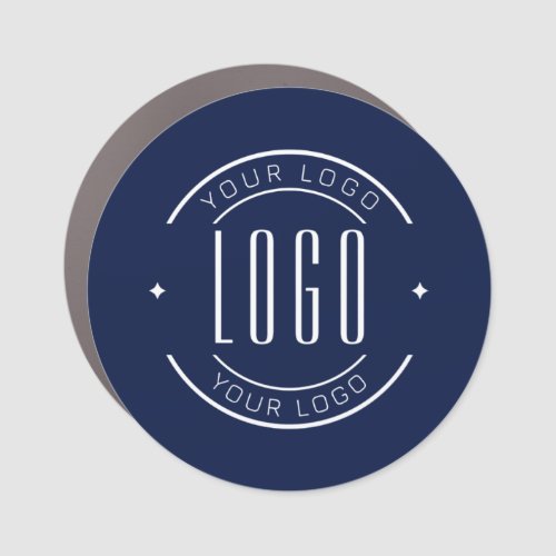 Modern custom company logo business branded car magnet