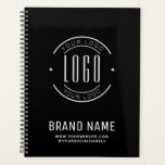 Modern custom company logo business branded planner<br><div class="desc">Modern custom company logo business branded</div>