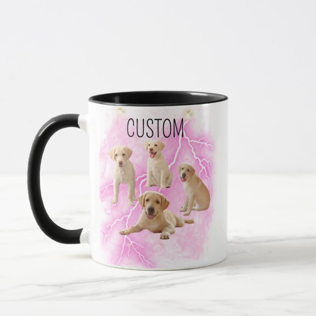 Modern Custom Dog Cat Lover Bootleg Pet Gifts      Mug (Left)