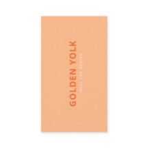 Modern Custom Egg Dealer Company Name With Address