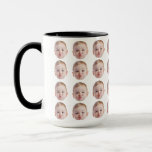 Modern Custom Face Funny photo birthday gift Mug<br><div class="desc">Faces Mug Custom Face mug,  Funny photo Mug Custom Mug Personalized Coffee Mug Coffee Mug with Pictures Coffee Mug Gift baby face mug</div>