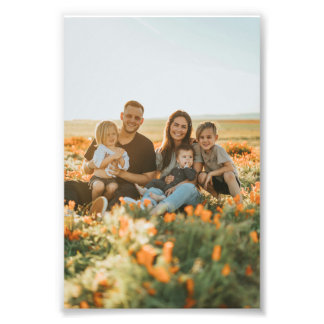 Modern Custom family photo  Print