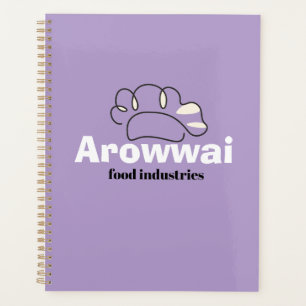 Modern Custom Food Business Branding Journal Planner