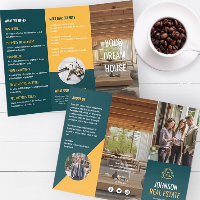 Modern Custom House For Sale Real Estate Company Brochure (Creator Uploaded)