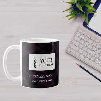 Modern Custom Logo  Coffee Mug