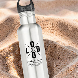 Modern Custom Logo Small Business Promotional Stainless Steel Water Bottle