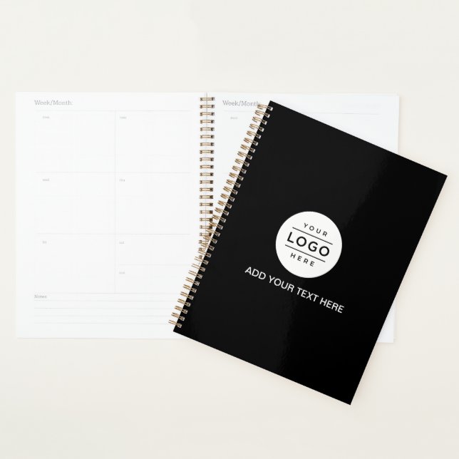 Modern Custom Logo Weekly Planner (Display)