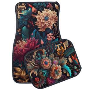 High Quality Colourful and Comfortable PU Leather Car Floor Mat