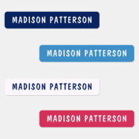 Modern Custom Name School Essentials