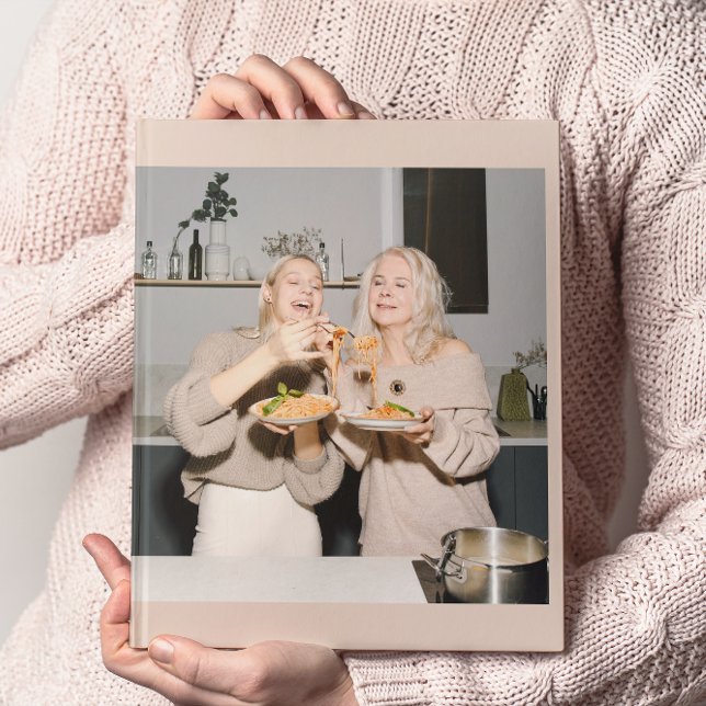 Modern Custom Photo Collage Personalized Pictures  3 Ring Binder (Creator Uploaded)