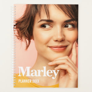 Modern Custom Photo Create Your Own Cute Planner