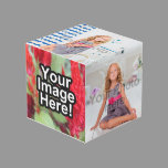 Modern Custom Photo Cube Desk Accessory