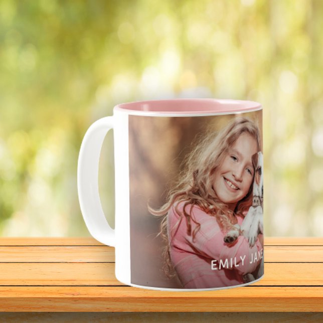 Modern Custom Photo Mug Gift (Creator Uploaded)