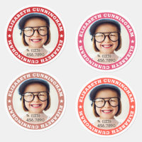 Modern Custom Photo Name Phone Number