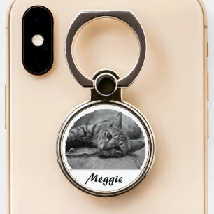 Modern Custom Photo Pet Phone Ring Stand