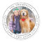 Modern Custom Photo Round Return Address Label