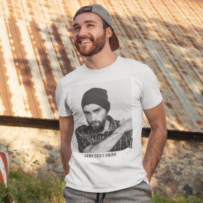 Modern Custom Photo T-Shirt