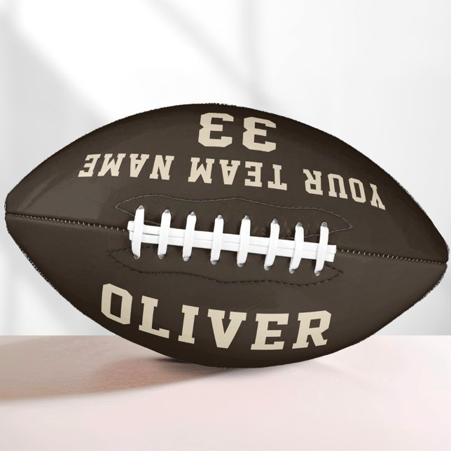 Modern Custom Player Name Number Team Football (Creator Uploaded)