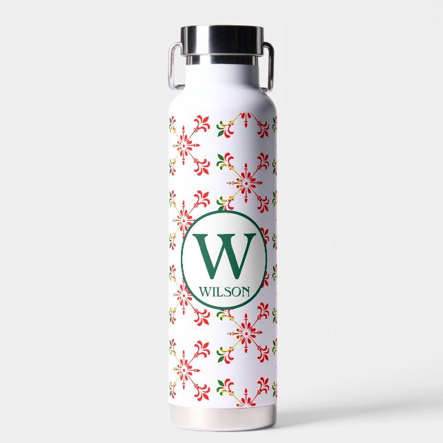 Modern Custom Portugal Tradition Flag Name  Therma Water Bottle (Front)