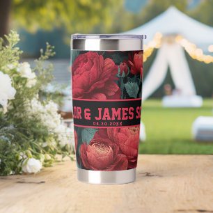 Modern Custom Ranunculus Insulated Tumbler For Sum