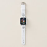 Modern Custom Round Business Logo Apple Watch Band