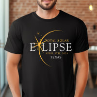 Modern Custom State 2024 Texas Total Solar Eclipse