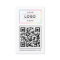 Modern Custom White Business Logo QR Code