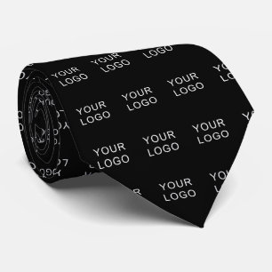 Modern Customizable Business Company Logo Neck Tie