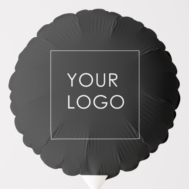 Modern Customizable Company Business Add Logo   Balloon (Front)