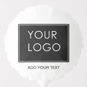 Modern Customizable Company Business Add Logo Balloon