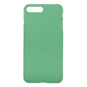 Modern Customizable Emerald Green iPhone 8 Plus/7 Plus Case
