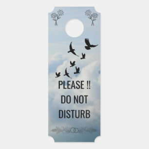 Modern Customize Do Not Disturb Door Hanger
