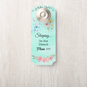 Modern Customize Do Not Disturb Door Hanger