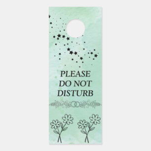 Modern Customize Do Not Disturb Door Hanger