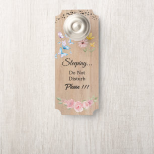 Modern Customize  Do Not Disturb Door Hanger