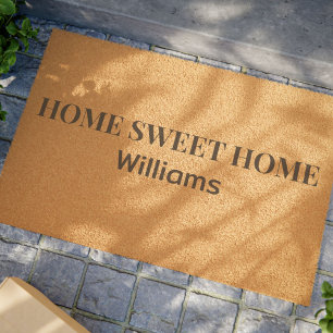 Modern Customized Welcome Coir Fiber Doormat
