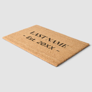 Modern Customized Welcome Coir Fiber Doormat