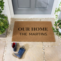 Modern Customized Welcome Fibre Coir Mat