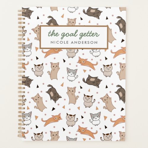 Modern Cute Cat Planner