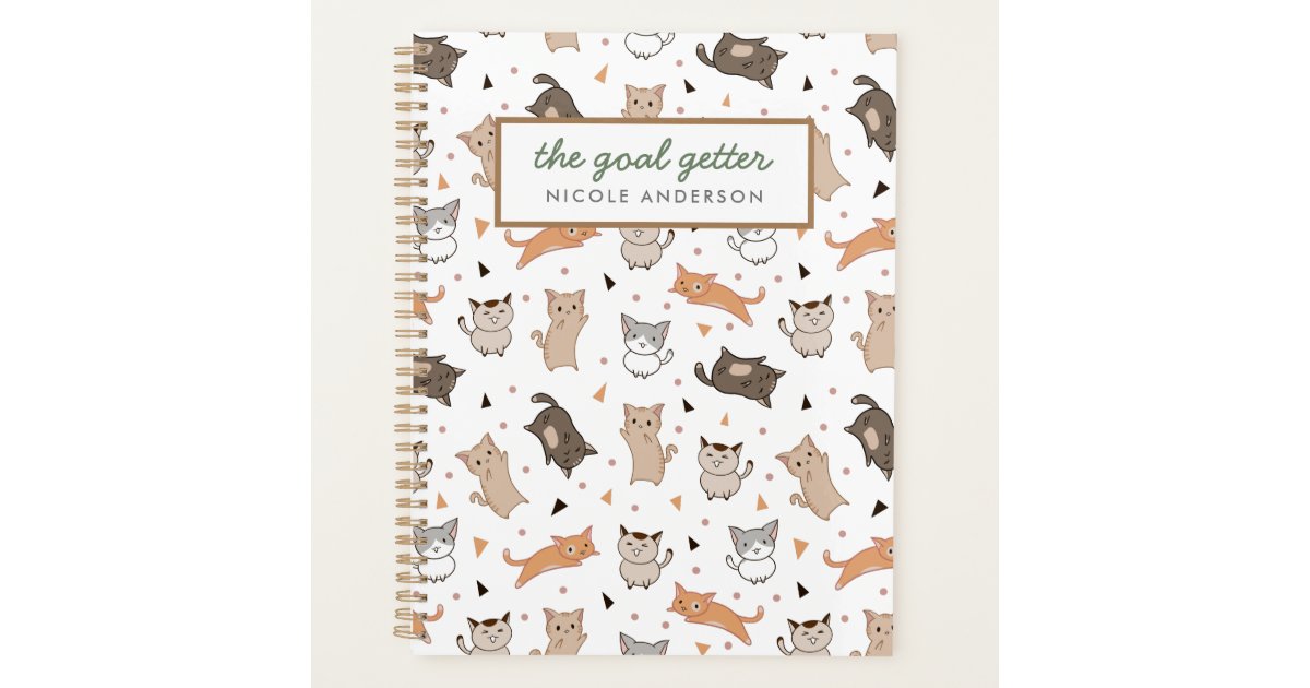 Modern Cute Cat Planner