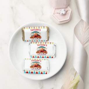 Modern Cute Circus Carnival 1st Birthday Hershey's Miniatures