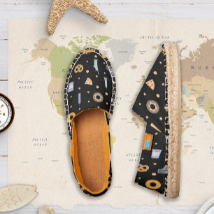 Modern Cute NYC pattern Espadrilles