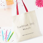 Modern Cute Sleepover Birthday Party #Kidlife Tote Bag<br><div class="desc">Introducing our modern and cute birthday party sleepover bag, the perfect party favor for your child's special day! This bag is not only adorable but also functional, making it a great gift that your guests will love and use for years to come. The design of this sleepover bag features a...</div>