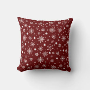 Modern Cute snowflakes pattern  Cushion