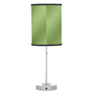 Modern cute Solid Green gradient Wave pattern Table Lamp